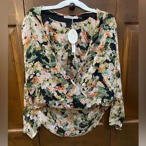 Long Sleeve Floral Top